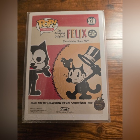 Funko Pop! The Original Felix The Cat #526 In Protector - Picture 2 of 4
